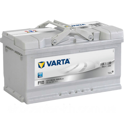 Автомобільні акумулятори VARTA 6CT-85Аз 800A R