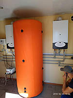 Гелиосистема 500 литров для ГВС и отопления, Новополье. 3