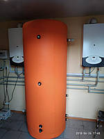 Гелиосистема 500 литров для ГВС и отопления, Новополье. 6