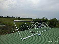 Гелиосистема 500 литров для ГВС и отопления, Новополье. 5