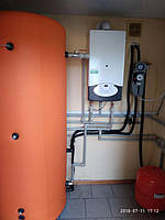 Гелиосистема 500 литров для ГВС и отопления, Новополье. 13