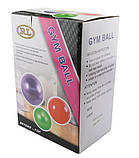 М'яч для фітнесу фітбол глянсовий 75 см 1000 г ABS 5415-7, фото 5