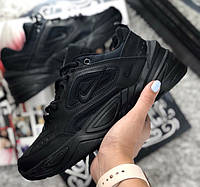 Женские кроссовки Nike M2K Tekno Black. Живое фото (Топ топ ААА+)