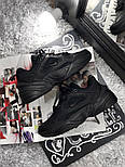 Жіночі кросівки Nike M2K Tekno Black. Живе фото (Топ топ ААА+), фото 6