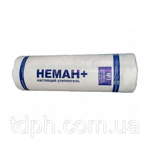 Утеплювач "Неман" М-11 лайт 50мм 15кв.м (2*50*1200*6250мм), фото 1