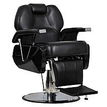 Крісло перукарське для barbershop Еліт Коричневе (Frizel TM), фото 3