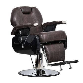 Крісло перукарське для barbershop Еліт Коричневе (Frizel TM), фото 2