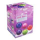 М'яч для фітнесу фітбол напівмасажний 75 см ABS 5415-28, фото 4