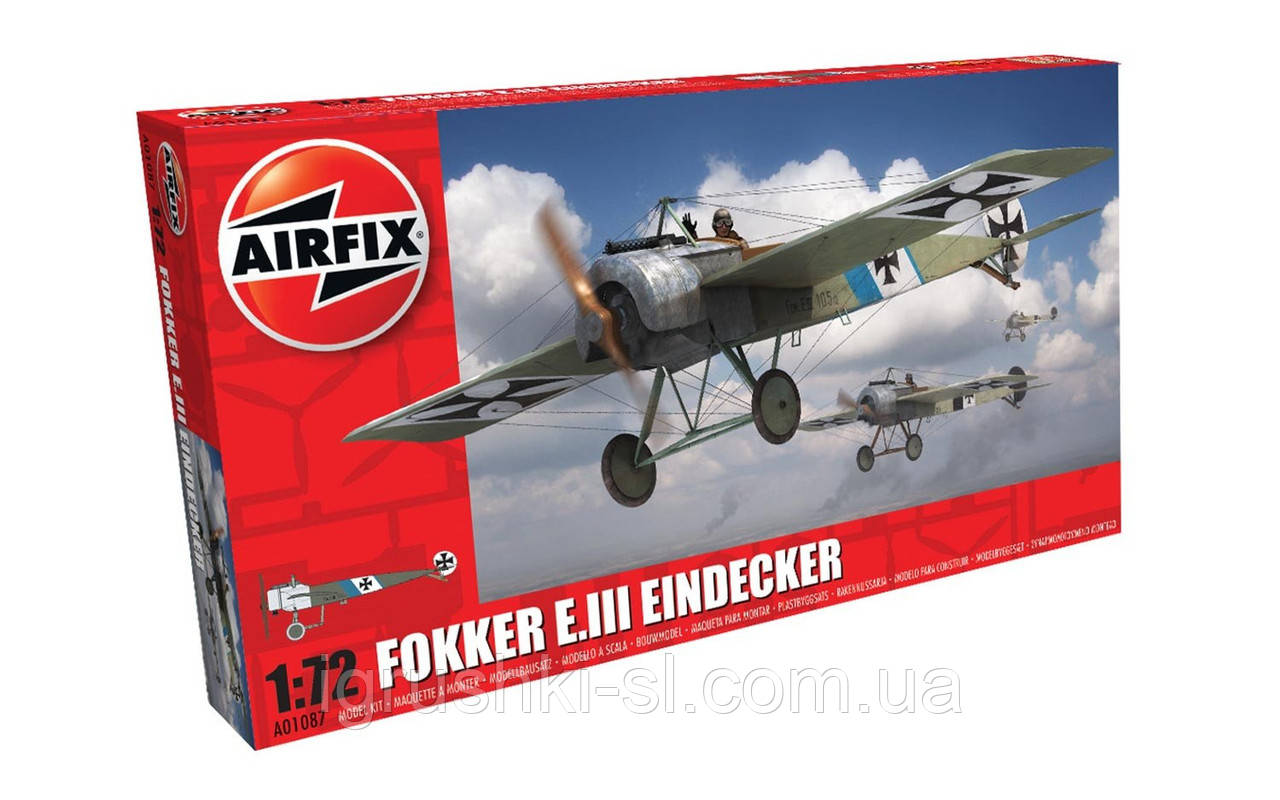 Збірна модель Airfix (1:72) Fokker E.III Eindecker