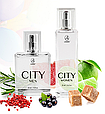 Парфумерний набір City, 50 мл+50 мл, фото 2