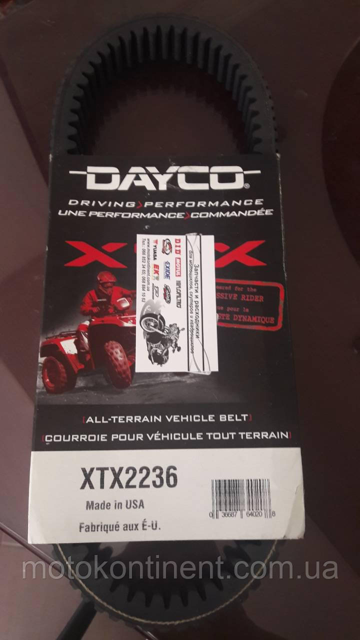 XTX2236 / BRP 715000302, 422280360 Ремень вариатора 34 X 961 Dayco BRP ...