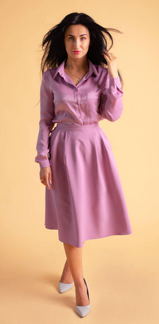 Класична жіноча сорочка "Ната" розміри 42,44,46,48,50, фото 1