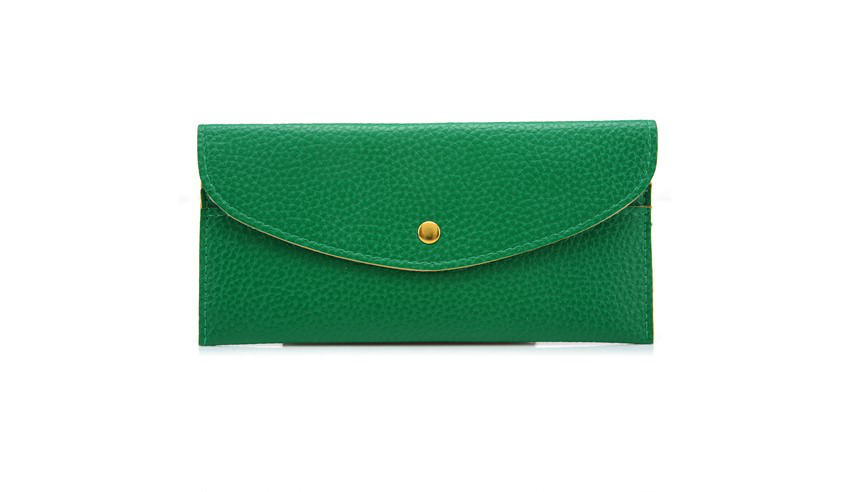 Жіночий гаманець-візитниця 2 в 1 Зелений