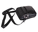 Чоловіча шкіряна сумка Bon R0 чорна, фото 6