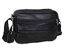 Чоловіча шкіряна сумка Bon R0-1 чорна, фото 7