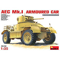 AEC MK.I БРИТАНСЬКИЙ БРОНЕАВТОМОБІЛЬ. 1/35 MINIART 35152