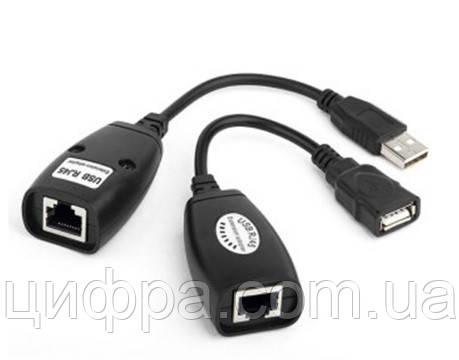 Подовжувач USB 2.0 сигналу F/UTP до 50