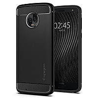 Чохол Spigen для Moto G6 Rugged Armor, Black (M17CS23125)