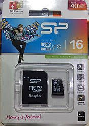 MicroSDHC 16GB Canvas Select Class 10 UHS-I U1 + SD адаптер (SDCS/16GB)