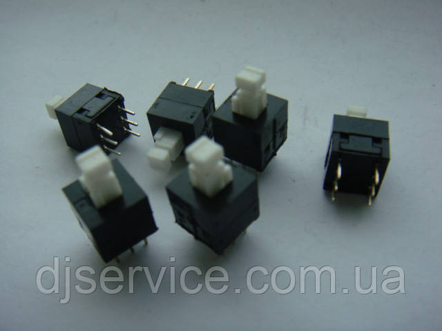 Кнопки без фіксації 8.5x8.5x14mm для пультів Phonic та ін.