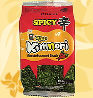 Чіпси з водоростей Норі, Kimnori Spicy, гострі, 4г, Ме