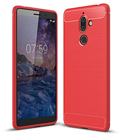 Чохол силіконовий TPU на Nokia 8 - Red