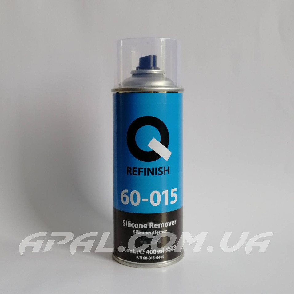 Q-Refinish 60-015 Очищувач поверхні SILICONE REMOVER (знежирювачах в аерозолі), 400мл