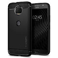 Чехол Spigen для Moto G5S Plus Rugged Armor, Black (M12CS22017)