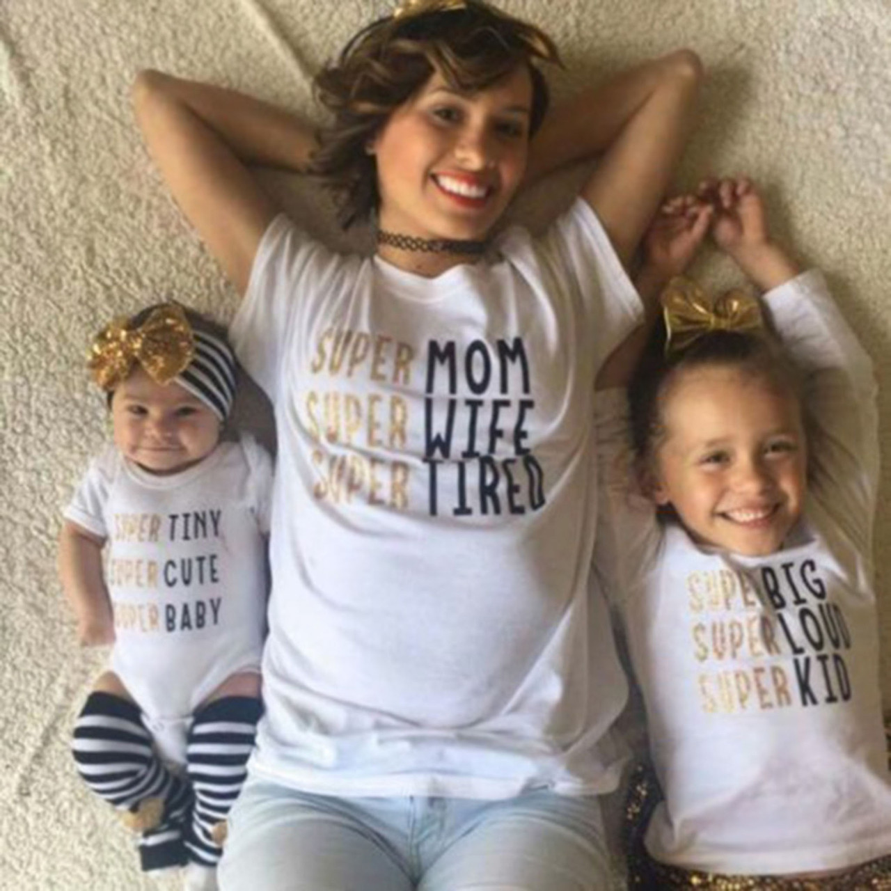 Друк на дитячому боді, набори Family Look
