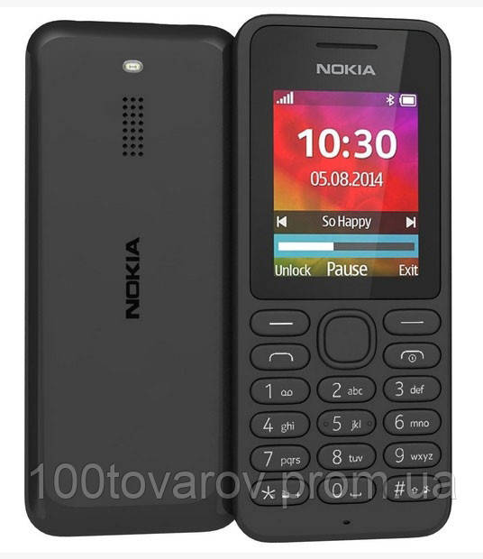/мобільний телефон Nokia 130 Black