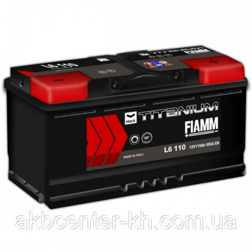 Автомобільний акумулятор FIAMM TITANIUM BLACK 6СТ- 110 Аз 950А R
