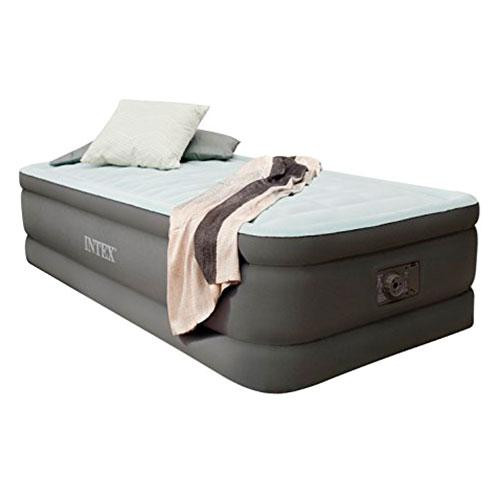 Intex 64472 надувна ліжко Premium Comfort-Plush 191х99х46см