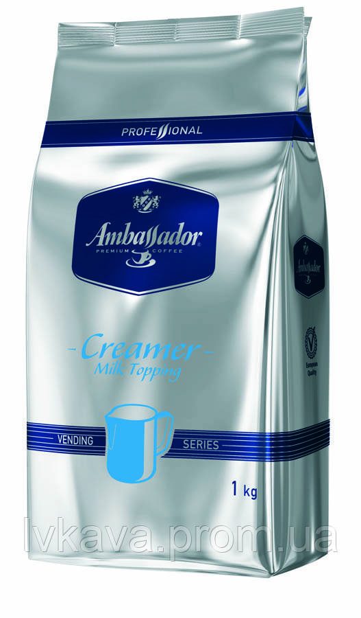 Молоко гранульоване Creamer milk topping для кавових автоматів Ambassador Pofessional, 1 кг