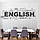 Текстова наклейка напис English (англійські букви слова) шкільна наклейка до класу матова 1100х390 мм, фото 2