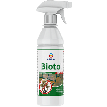 Засіб для знищення цвілі, лишайників, мохів і водоростей Eskaro Biotol Spray (Эскаро Биотол спрей) 0,5 л, фото 1