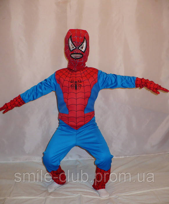 Спайдермен Человек Паук прокат карнавального костюма - фото 6 - id-p590040185