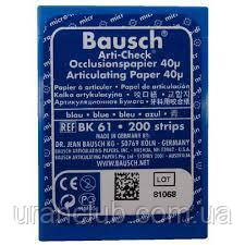 Оклюзійна папір Arti-Check , Bausch 40мкм