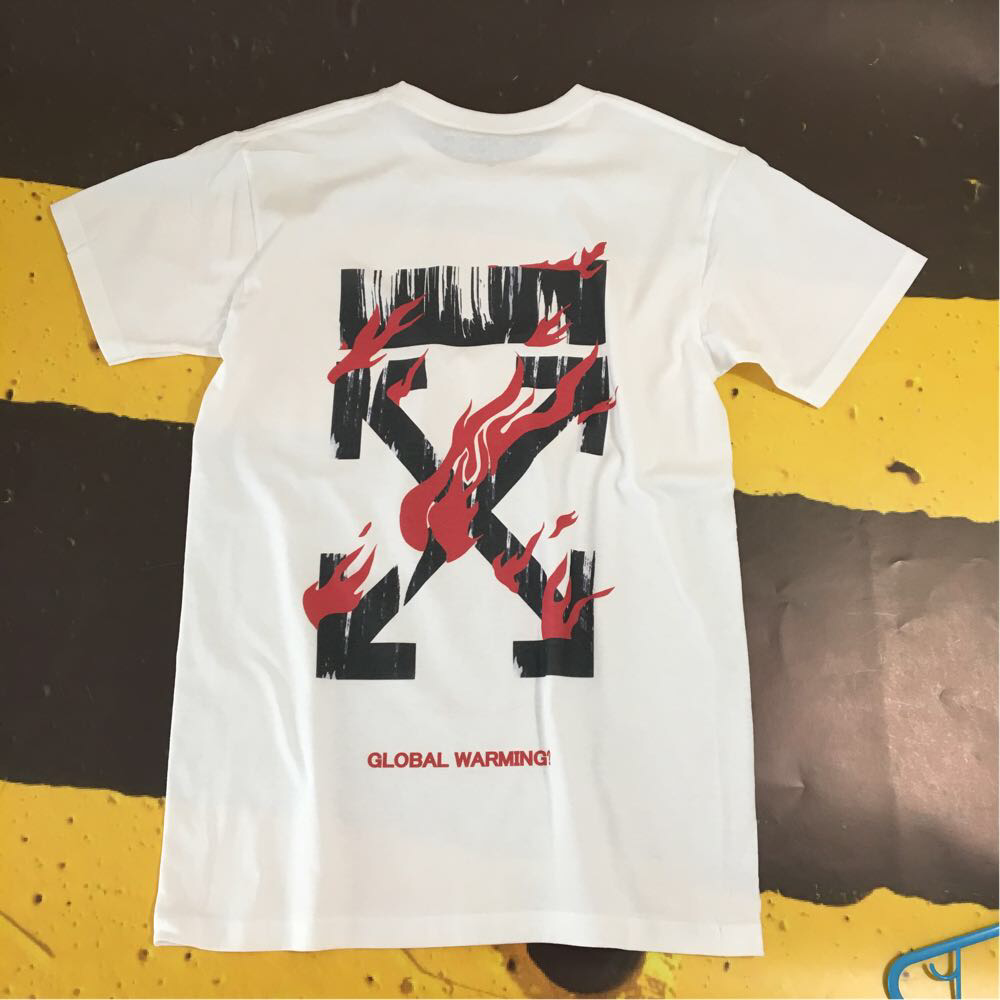 Off-White футболка чоловіча біла. бірка