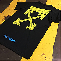 Футболка Off-White Temperature Black Not original XS