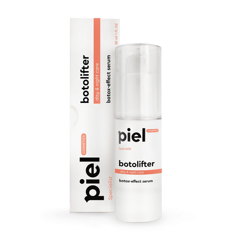 BOTOLIFTER Piel Cosmetics Сироватка органічна для обличчя проти мімічних зморщок