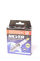 Свечи зажиг.BRISK Silver LR17YS к-кт 4шт Газель 406, Lanos 1.3