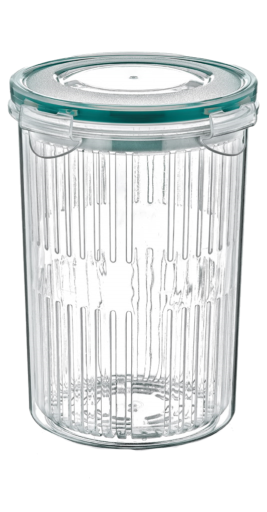 Контейнер Fresh Box з друшляком 1,5 л прозора, фото 1