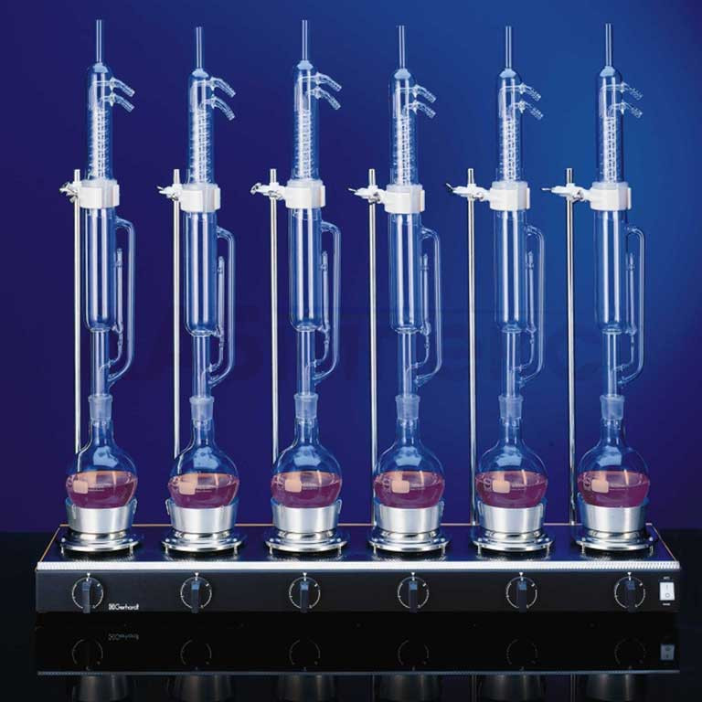 Класичний екстрактор Сокслета EV 16 (6 місць), C. Gerhardt, фото 1