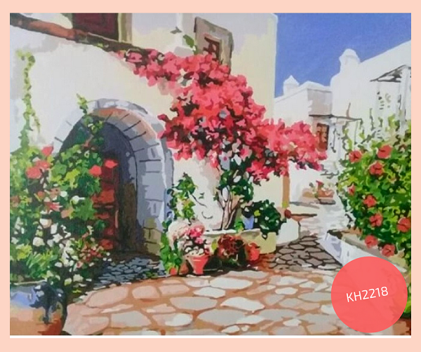 Розфарбуй пейзаж акрилом Розфарбуй пейзаж акрилом