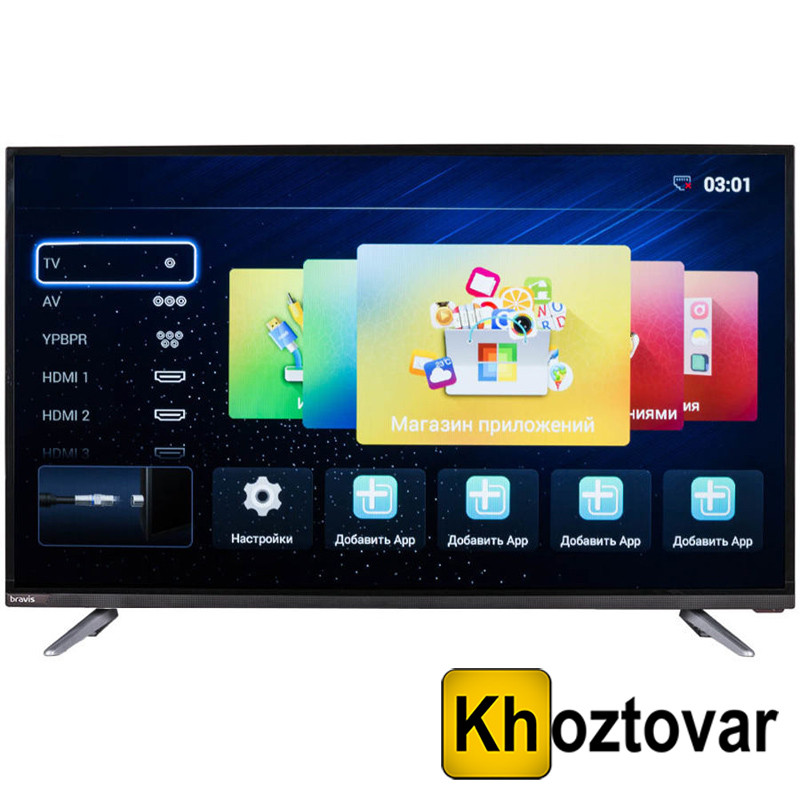 Телевізор LED TV Backlight L32"  ⁇  Android SMART TV  ⁇  Wi-Fi  ⁇  DVB-T2