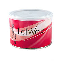 Воск для депиляции в банке ItalWax, 400 мл - роза