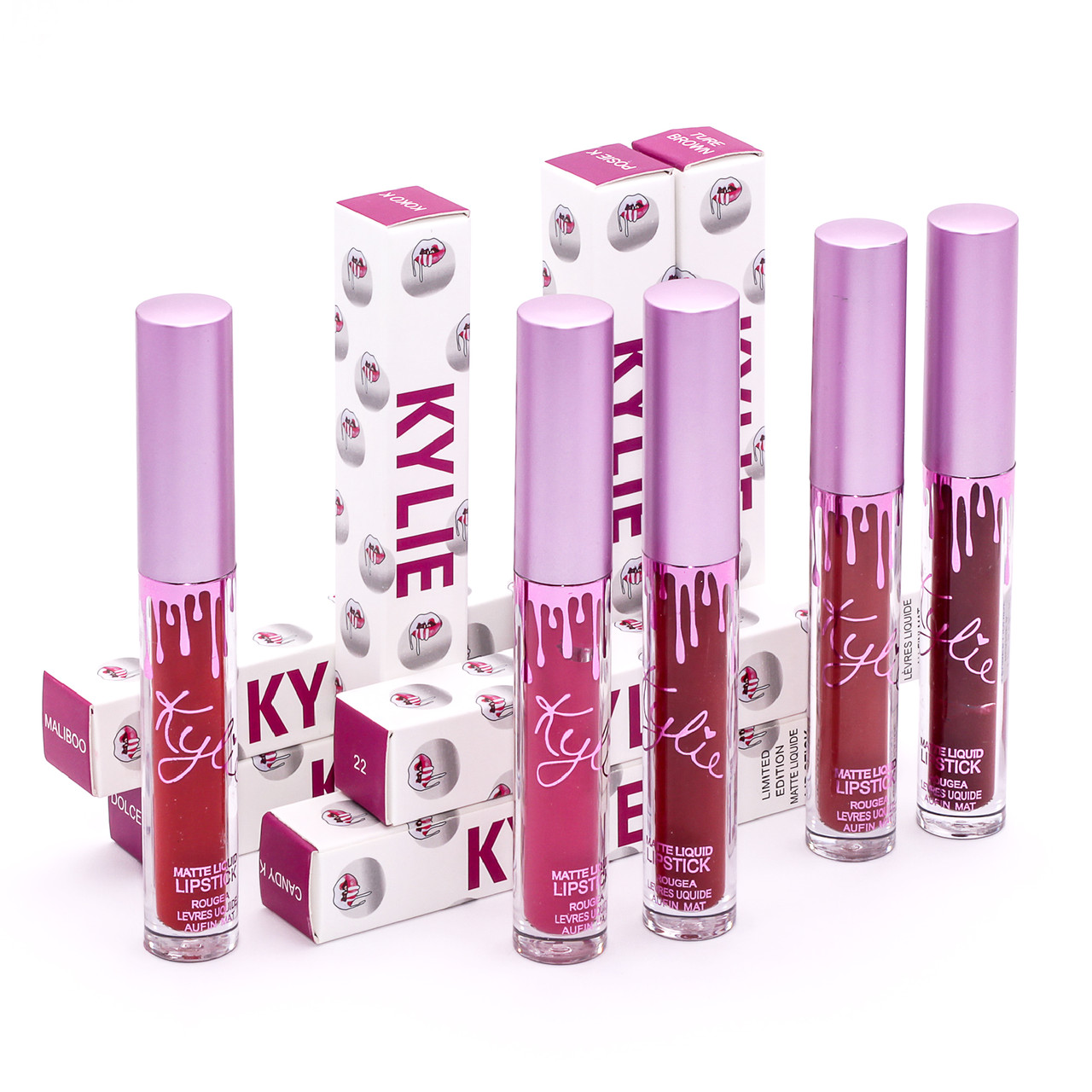 Жидкая матовая помада KYLIE Limited Edition With Every Purchase 12 в 1 ...