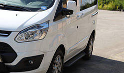 Силові пороги Ford Tourneo Custom II (варіант Allmond Black)