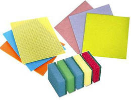 Губки та серветки для прибирання