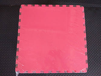 М'яка підлога килимок-пазл Eva-Line "Веселка" червоний (40 пазлів, 10 кв. м)